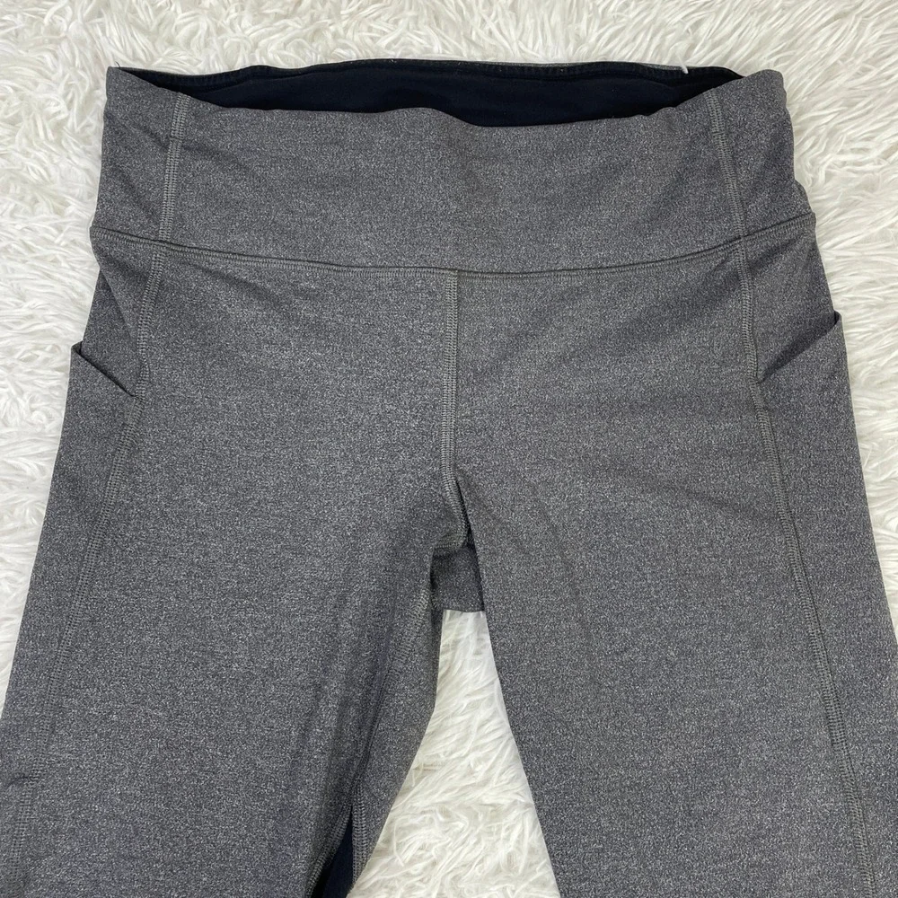 Lululemon Pants Womens‎ 8 Gray Pace Rival Crop 22